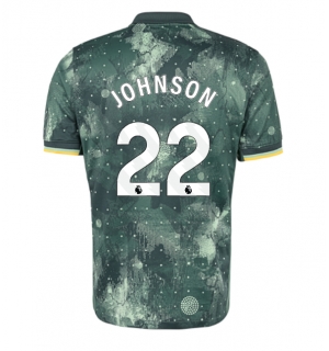 Tottenham Hotspur Brennan Johnson #22 Tredjedrakt 2024-25 Kortermet