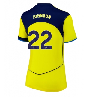 Tottenham Hotspur Brennan Johnson #22 Tredjedrakt Dame 2025-26 Kortermet