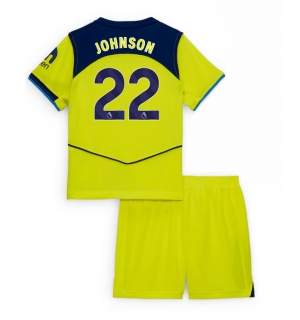 Tottenham Hotspur Brennan Johnson #22 Tredjedraktsett Barn 2025-26 Kortermet (+ Korte bukser)
