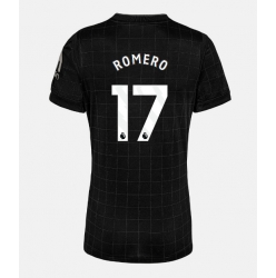 Tottenham Hotspur Cristian Romero #17 Bortedrakt Dame 2025-26 Kortermet