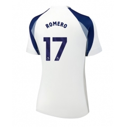 Tottenham Hotspur Cristian Romero #17 Hjemmedrakt Dame 2025-26 Kortermet