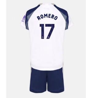 Tottenham Hotspur Cristian Romero #17 Hjemmedraktsett Barn 2025-26 Kortermet (+ Korte bukser)