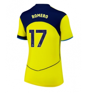 Tottenham Hotspur Cristian Romero #17 Tredjedrakt Dame 2025-26 Kortermet