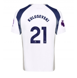 Tottenham Hotspur Dejan Kulusevski #21 Hjemmedrakt 2025-26 Kortermet