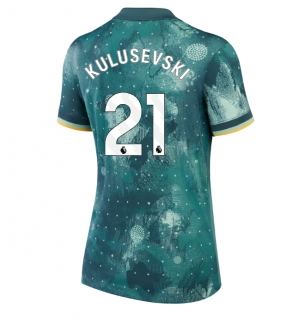 Tottenham Hotspur Dejan Kulusevski #21 Tredjedrakt Dame 2024-25 Kortermet