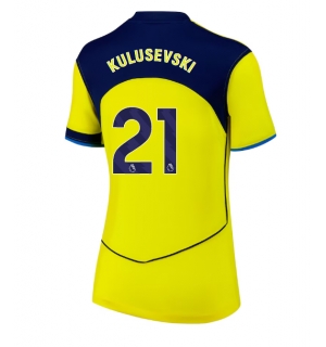 Tottenham Hotspur Dejan Kulusevski #21 Tredjedrakt Dame 2025-26 Kortermet