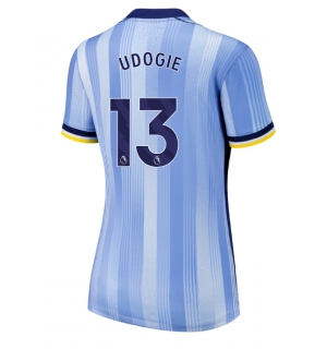 Tottenham Hotspur Destiny Udogie #13 Bortedrakt Dame 2024-25 Kortermet