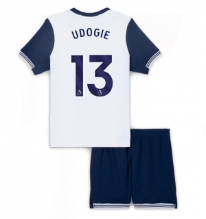 Tottenham Hotspur Destiny Udogie #13 Hjemmedraktsett Barn 2024-25 Kortermet (+ Korte bukser)