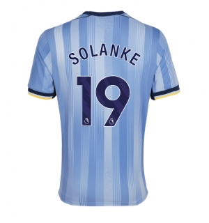 Tottenham Hotspur Dominic Solanke #19 Bortedrakt 2024-25 Kortermet