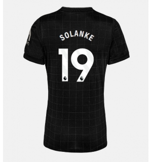 Tottenham Hotspur Dominic Solanke #19 Bortedrakt Dame 2025-26 Kortermet