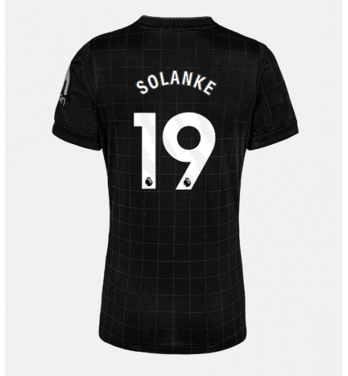 Tottenham Hotspur Dominic Solanke #19 Bortedrakt Dame 2025-26 Kortermet Tottenham Hotspur Dominic Solanke #19 Bortedrakt Dame 2025-26 Kortermet