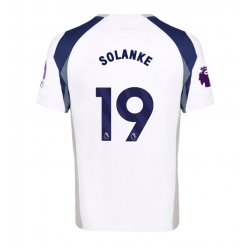 Tottenham Hotspur Dominic Solanke #19 Hjemmedrakt 2025-26 Kortermet