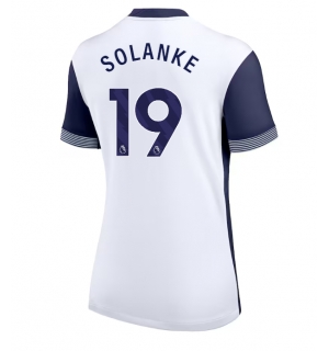 Tottenham Hotspur Dominic Solanke #19 Hjemmedrakt Dame 2024-25 Kortermet