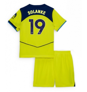 Tottenham Hotspur Dominic Solanke #19 Tredjedraktsett Barn 2025-26 Kortermet (+ Korte bukser)