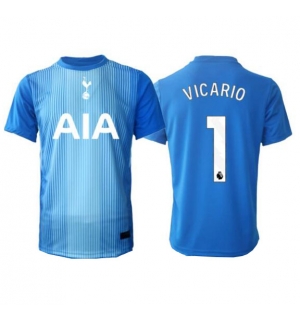 Tottenham Hotspur Guglielmo Vicario #1 Keeper Bortedrakt 2025-26 Kortermet