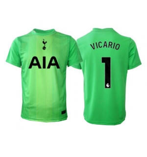 Tottenham Hotspur Guglielmo Vicario #1 Keeper Hjemmedrakt 2025-26 Kortermet