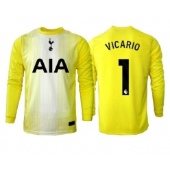 Tottenham Hotspur Guglielmo Vicario #1 Keeper Tredjedrakt 2025-26 Langermet