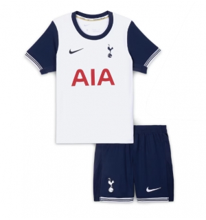 Tottenham Hotspur Hjemmedraktsett Barn 2024-25 Kortermet (+ Korte bukser)