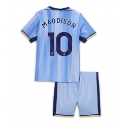 Tottenham Hotspur James Maddison #10 Bortedraktsett Barn 2024-25 Kortermet (+ Korte bukser)