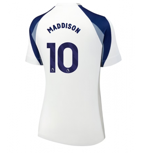 Tottenham Hotspur James Maddison #10 Hjemmedrakt Dame 2025-26 Kortermet Tottenham Hotspur James Maddison #10 Hjemmedrakt Dame 2025-26 Kortermet