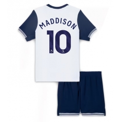 Tottenham Hotspur James Maddison #10 Hjemmedraktsett Barn 2024-25 Kortermet (+ Korte bukser)