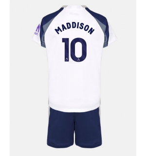 Tottenham Hotspur James Maddison #10 Hjemmedraktsett Barn 2025-26 Kortermet (+ Korte bukser)