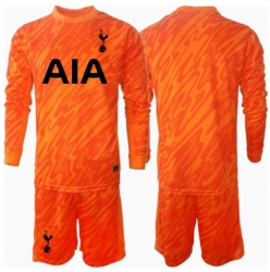 Tottenham Hotspur Keeper Bortedraktsett Barn 2024-25 Langermet (+ Korte bukser)