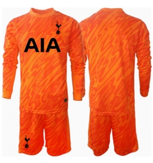 Tottenham Hotspur Keeper Bortedraktsett Barn 2024-25 Langermet (+ Korte bukser)