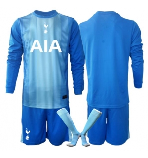 Tottenham Hotspur Keeper Bortedraktsett Barn 2025-26 Langermet (+ Korte bukser)