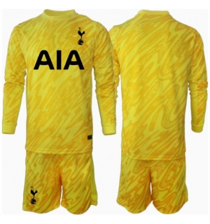 Tottenham Hotspur Keeper Hjemmedraktsett Barn 2024-25 Langermet (+ Korte bukser)