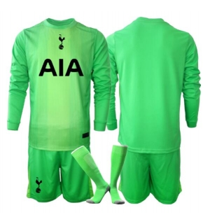 Tottenham Hotspur Keeper Hjemmedraktsett Barn 2025-26 Langermet (+ Korte bukser)