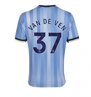 Tottenham Hotspur Micky van de Ven #37 Bortedrakt 2024-25 Kortermet