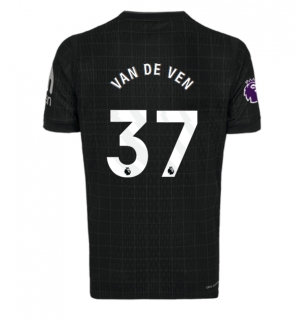 Tottenham Hotspur Micky van de Ven #37 Bortedrakt 2025-26 Kortermet