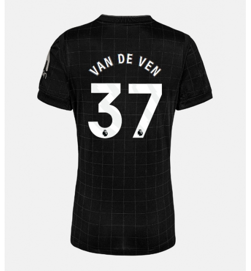 Tottenham Hotspur Micky van de Ven #37 Bortedrakt Dame 2025-26 Kortermet Tottenham Hotspur Micky van de Ven #37 Bortedrakt Dame 2025-26 Kortermet