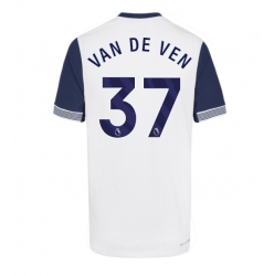 Tottenham Hotspur Micky van de Ven #37 Hjemmedrakt 2024-25 Kortermet