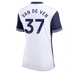 Tottenham Hotspur Micky van de Ven #37 Hjemmedrakt Dame 2024-25 Kortermet
