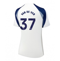 Tottenham Hotspur Micky van de Ven #37 Hjemmedrakt Dame 2025-26 Kortermet