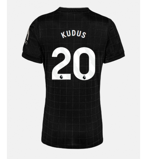 Tottenham Hotspur Mohammed Kudus #20 Bortedrakt Dame 2025-26 Kortermet Tottenham Hotspur Mohammed Kudus #20 Bortedrakt Dame 2025-26 Kortermet