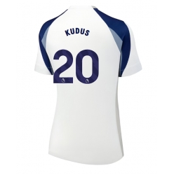 Tottenham Hotspur Mohammed Kudus #20 Hjemmedrakt Dame 2025-26 Kortermet