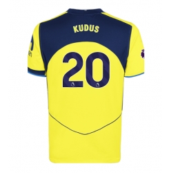 Tottenham Hotspur Mohammed Kudus #20 Tredjedrakt 2025-26 Kortermet