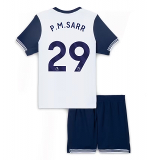 Tottenham Hotspur Pape Matar Sarr #29 Hjemmedraktsett Barn 2024-25 Kortermet (+ Korte bukser)