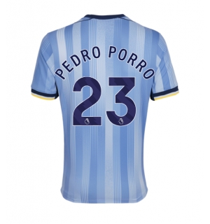 Tottenham Hotspur Pedro Porro #23 Bortedrakt 2024-25 Kortermet