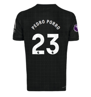 Tottenham Hotspur Pedro Porro #23 Bortedrakt 2025-26 Kortermet