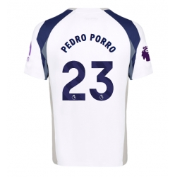 Tottenham Hotspur Pedro Porro #23 Hjemmedrakt 2025-26 Kortermet
