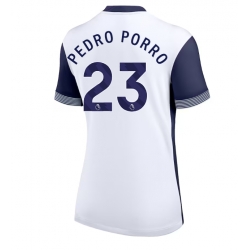Tottenham Hotspur Pedro Porro #23 Hjemmedrakt Dame 2024-25 Kortermet