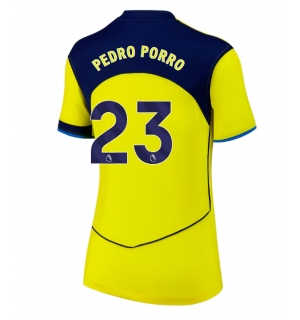 Tottenham Hotspur Pedro Porro #23 Tredjedrakt Dame 2025-26 Kortermet
