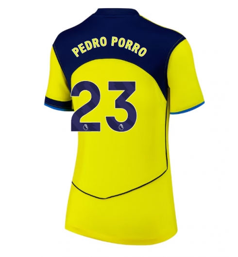 Tottenham Hotspur Pedro Porro #23 Tredjedrakt Dame 2025-26 Kortermet Tottenham Hotspur Pedro Porro #23 Tredjedrakt Dame 2025-26 Kortermet