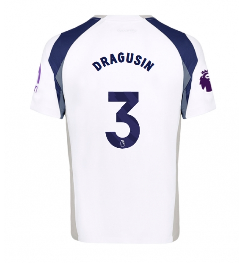 Tottenham Hotspur Radu Dragusin #3 Hjemmedrakt 2025-26 Kortermet Tottenham Hotspur Radu Dragusin #3 Hjemmedrakt 2025-26 Kortermet