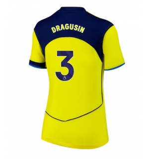 Tottenham Hotspur Radu Dragusin #3 Tredjedrakt Dame 2025-26 Kortermet