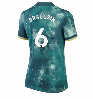 Tottenham Hotspur Radu Dragusin #6 Tredjedrakt Dame 2024-25 Kortermet